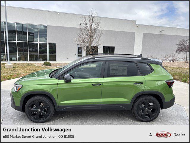 new 2025 Volkswagen Taos car, priced at $33,521