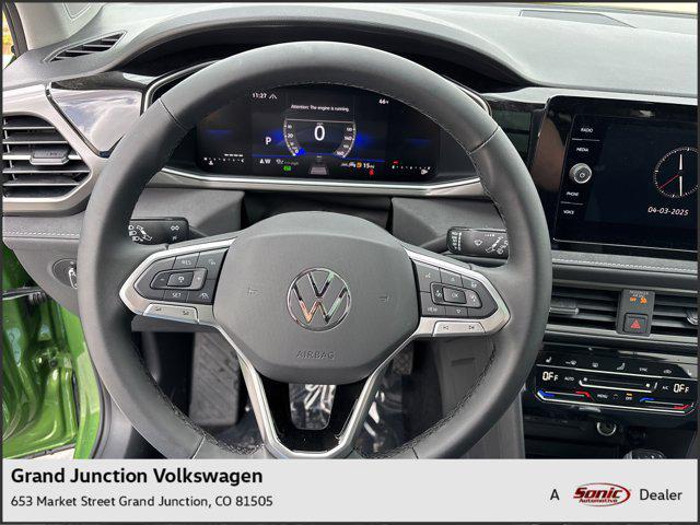 new 2025 Volkswagen Taos car, priced at $33,521