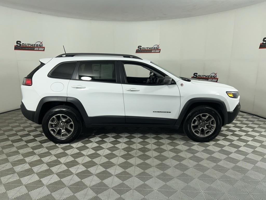 used 2021 Jeep Cherokee car, priced at $22,000