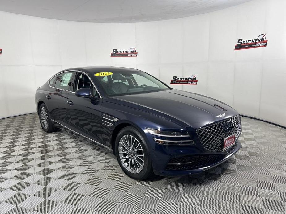 used 2023 Genesis G80 car, priced at $39,888