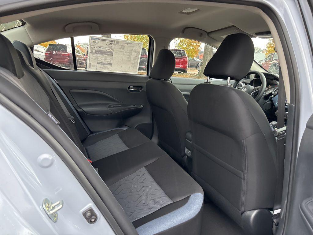new 2025 Nissan Versa car, priced at $19,497