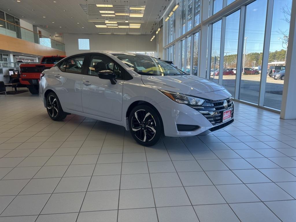 new 2025 Nissan Versa car, priced at $24,670