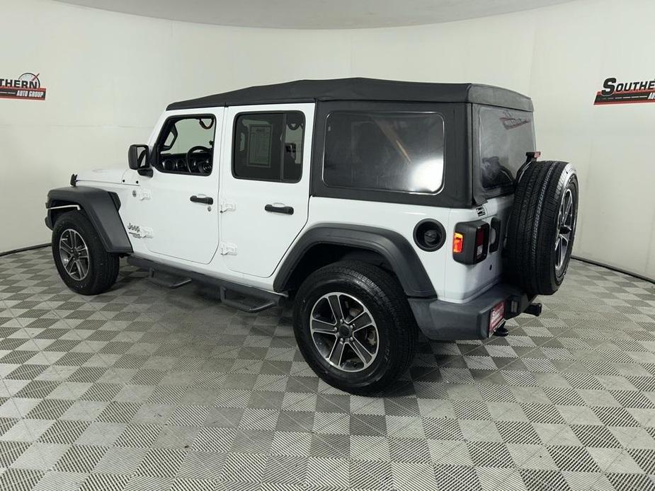 used 2018 Jeep Wrangler Unlimited car, priced at $22,500