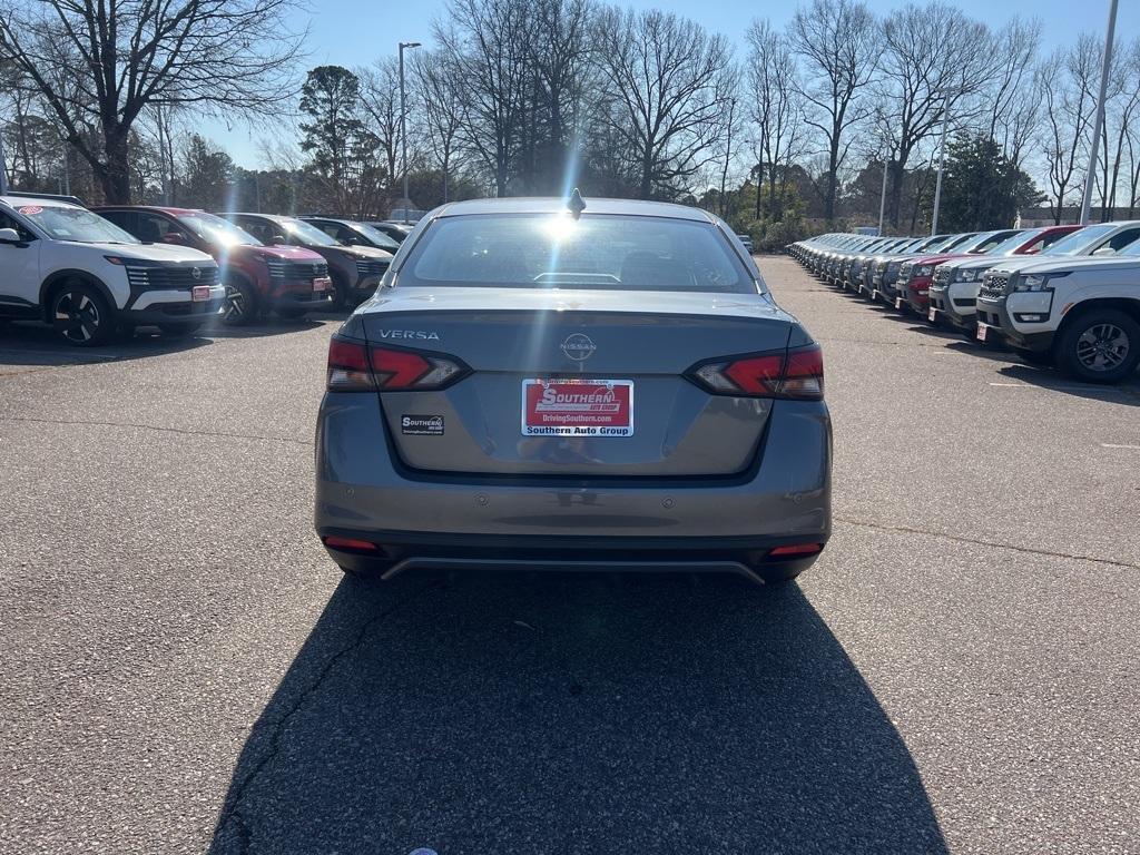 new 2025 Nissan Versa car, priced at $22,295