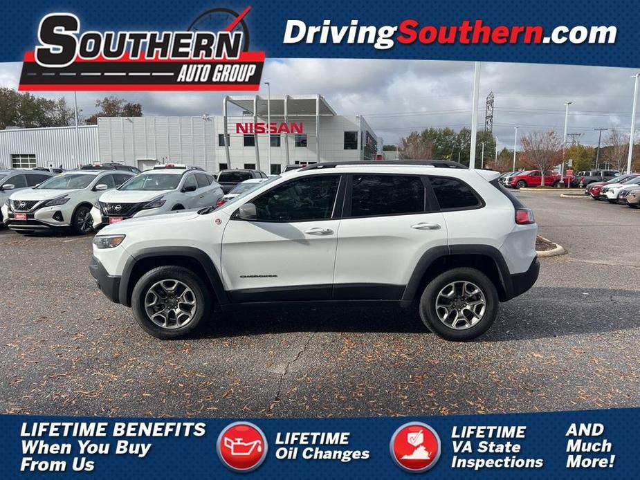 used 2021 Jeep Cherokee car, priced at $22,888