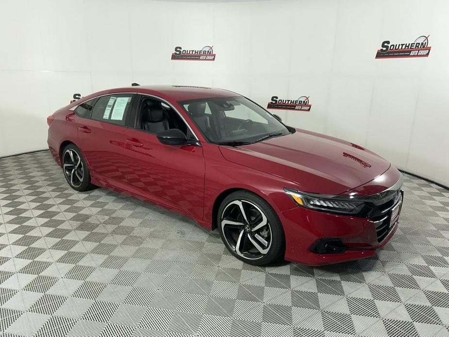 used 2022 Honda Accord car, priced at $27,888