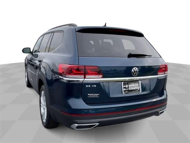 used 2021 Volkswagen Atlas car, priced at $28,000