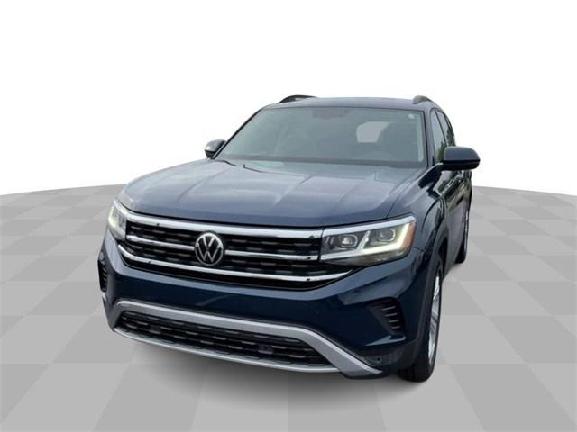 used 2021 Volkswagen Atlas car, priced at $28,000
