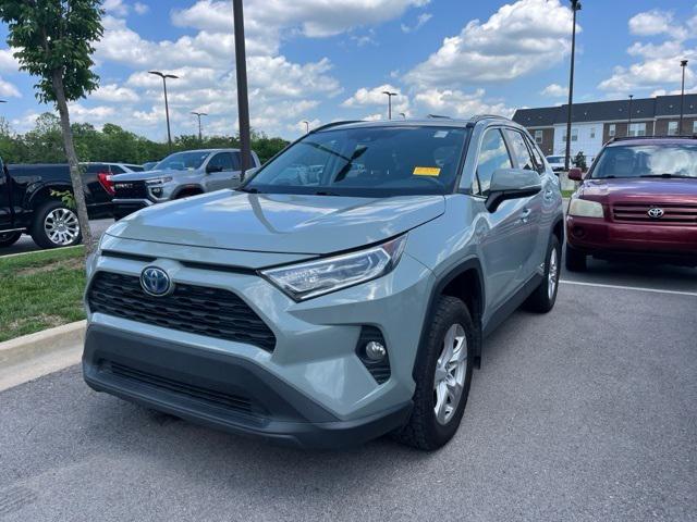 used 2021 Toyota RAV4 Hybrid car, priced at $25,850