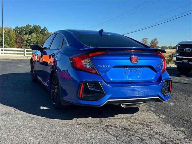 used 2020 Honda Civic Si car, priced at $22,200