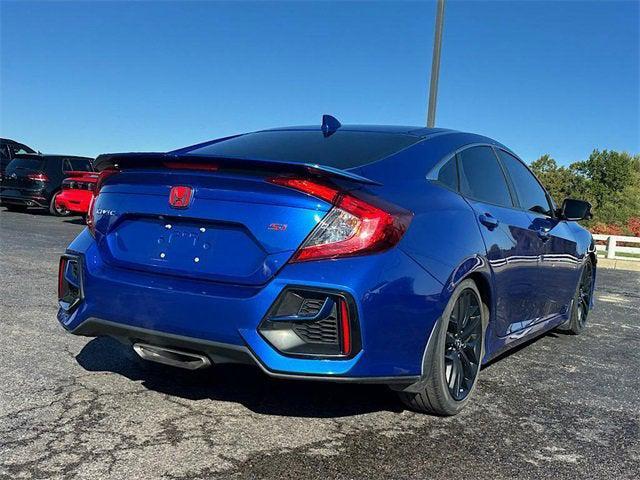 used 2020 Honda Civic Si car, priced at $22,200