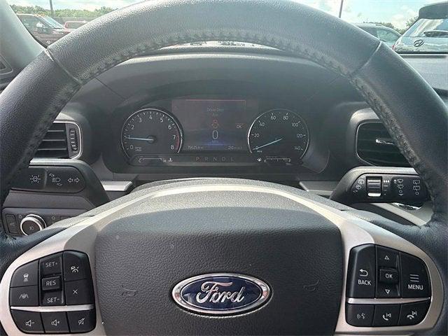 used 2022 Ford Explorer car, priced at $28,500
