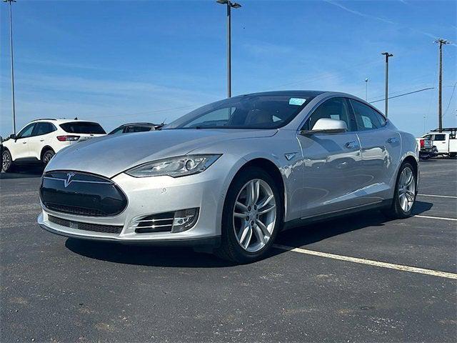 used 2014 Tesla Model S car, priced at $13,500