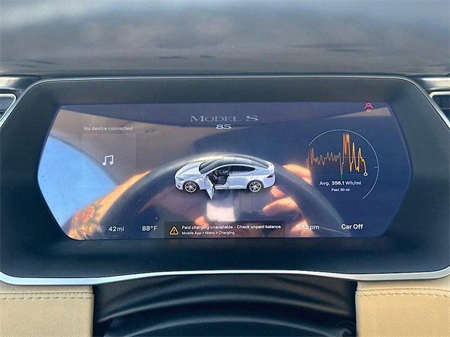 used 2014 Tesla Model S car, priced at $13,500