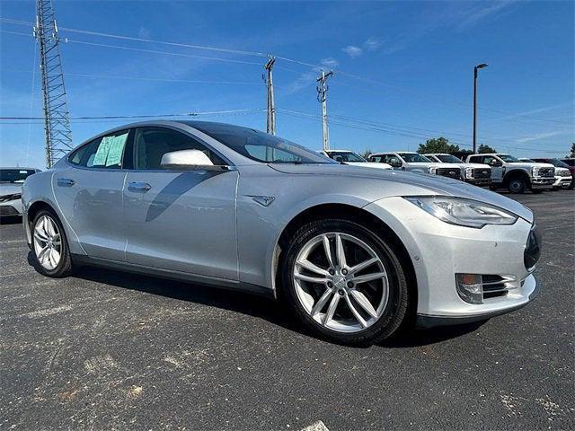 used 2014 Tesla Model S car, priced at $13,500