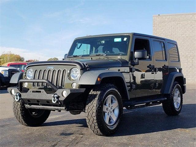 used 2016 Jeep Wrangler Unlimited car, priced at $16,900