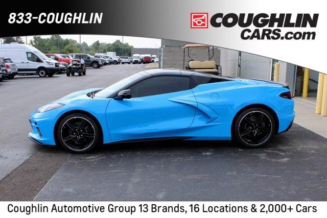 used 2024 Chevrolet Corvette car, priced at $77,900