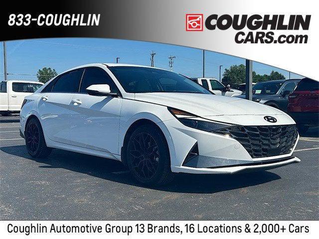 used 2023 Hyundai Elantra car, priced at $22,500