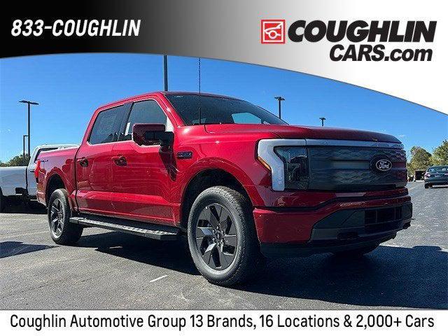new 2025 Ford F-150 Lightning car, priced at $73,325