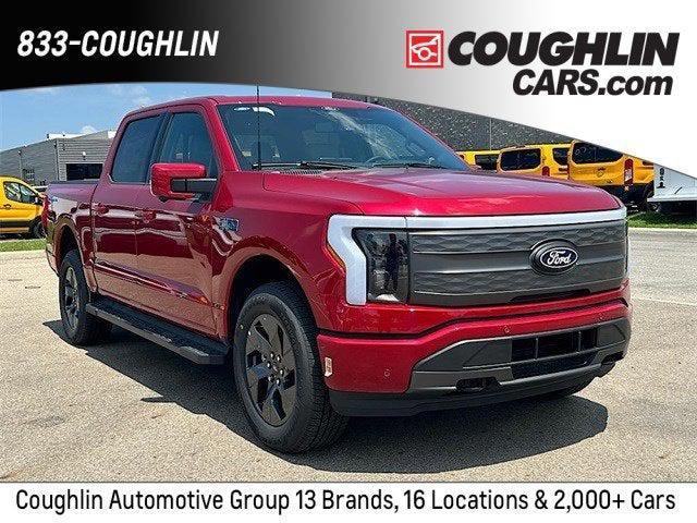 new 2025 Ford F-150 Lightning car, priced at $78,298