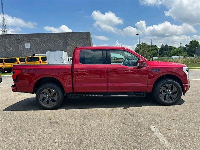 new 2025 Ford F-150 Lightning car, priced at $78,298