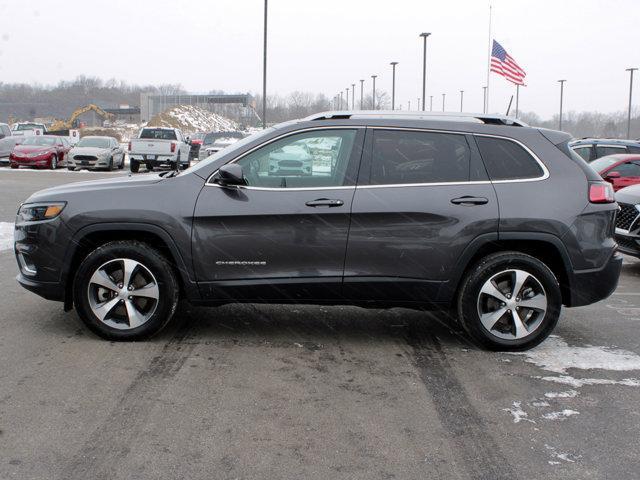 used 2021 Jeep Cherokee car, priced at $22,500