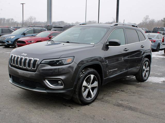 used 2021 Jeep Cherokee car, priced at $22,500