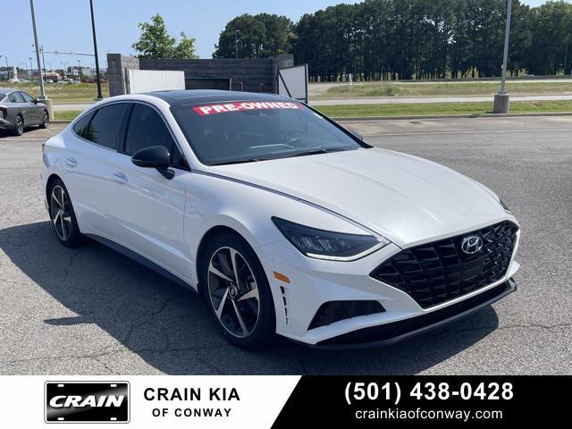 used 2022 Hyundai Sonata car, priced at $23,500