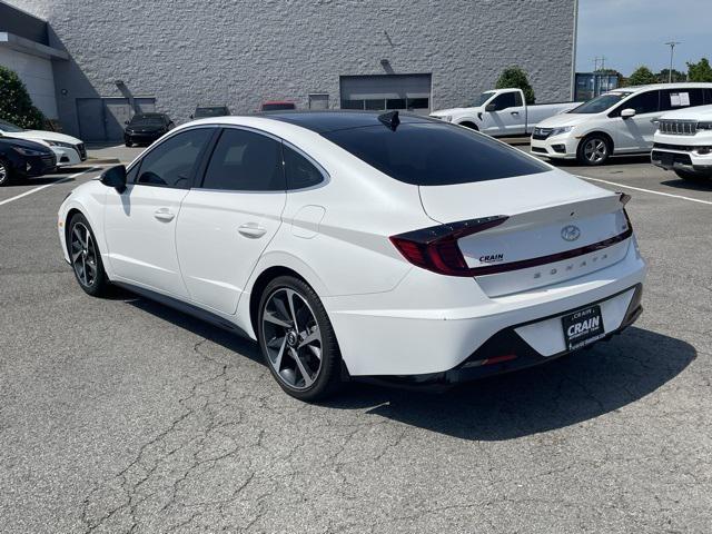 used 2022 Hyundai Sonata car, priced at $23,500