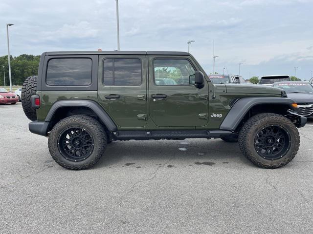 used 2020 Jeep Wrangler Unlimited car, priced at $27,183