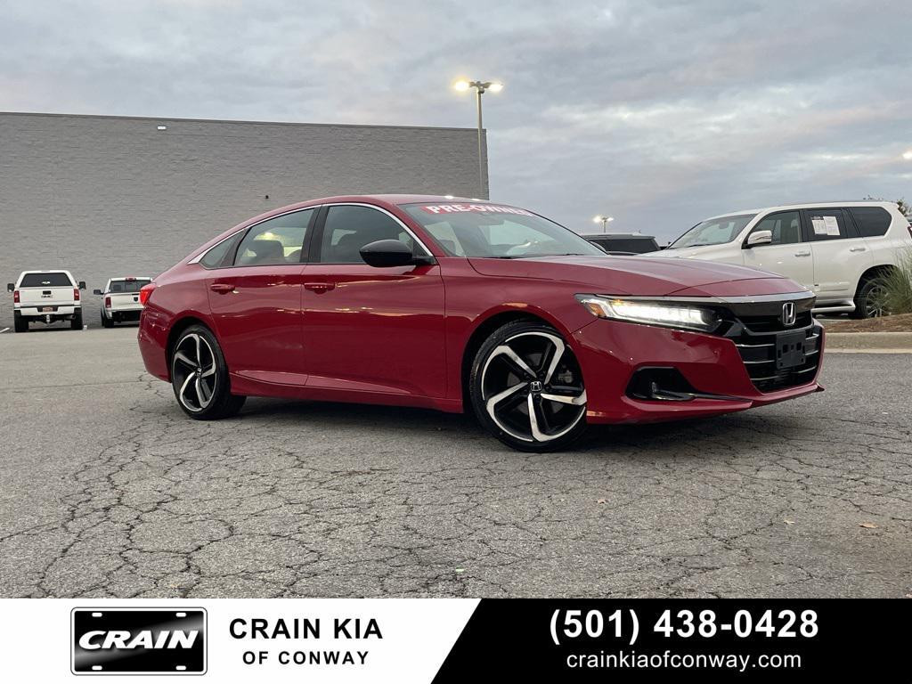 used 2021 Honda Accord car, priced at $20,439