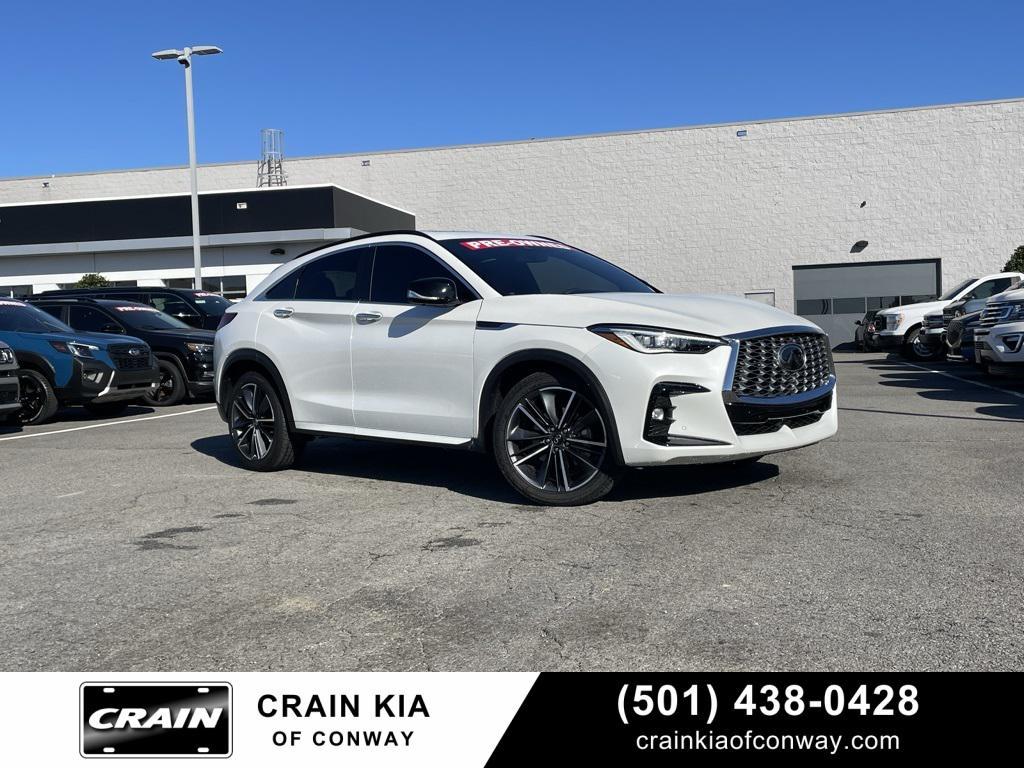 used 2025 INFINITI QX55 car, priced at $42,406
