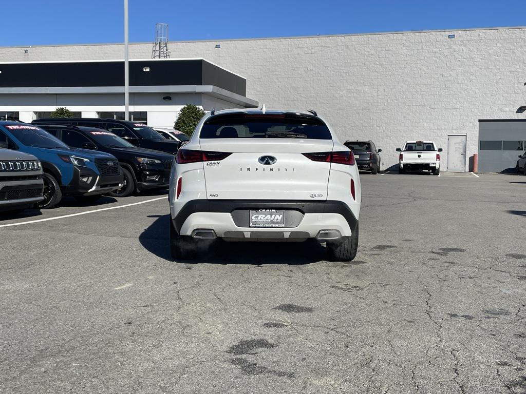 used 2025 INFINITI QX55 car, priced at $42,406