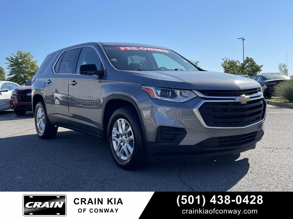 used 2021 Chevrolet Traverse car, priced at $19,310