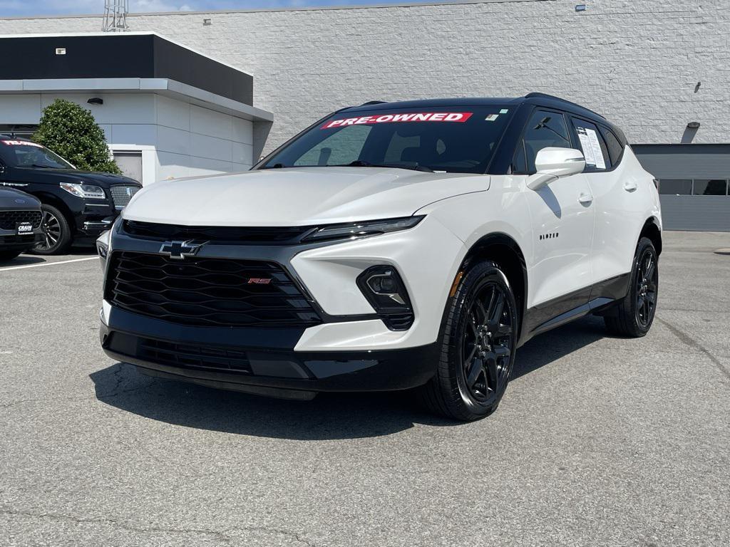 used 2023 Chevrolet Blazer car, priced at $35,100