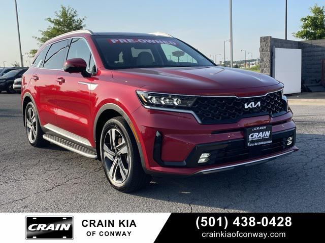 used 2023 Kia Sorento Hybrid car, priced at $33,437