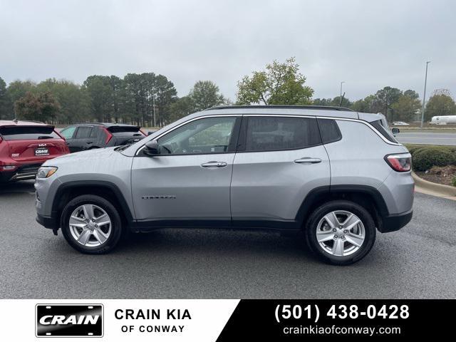 used 2022 Jeep Compass car, priced at $20,362