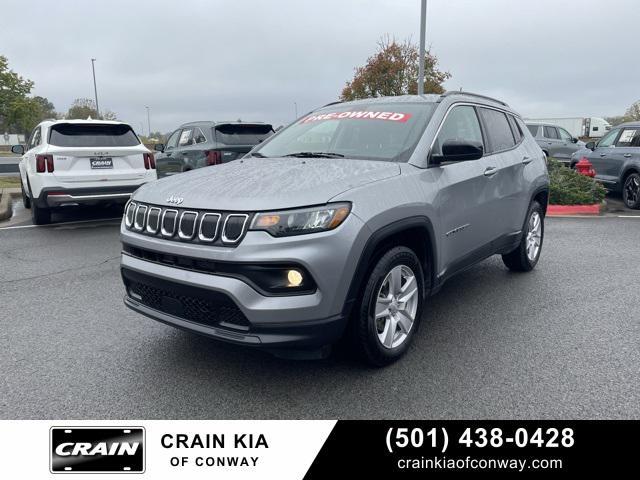 used 2022 Jeep Compass car, priced at $20,362