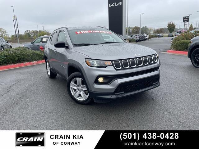 used 2022 Jeep Compass car, priced at $19,462