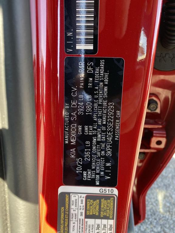 new 2025 Kia K4 car, priced at $23,836