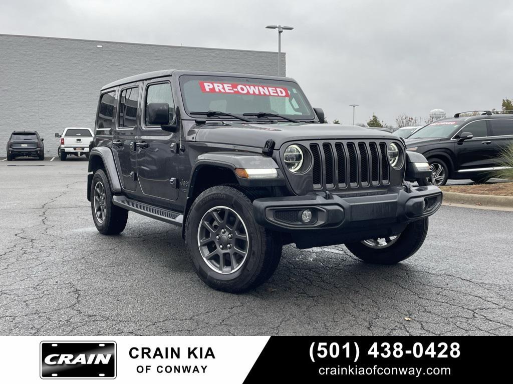 used 2021 Jeep Wrangler Unlimited car, priced at $35,747