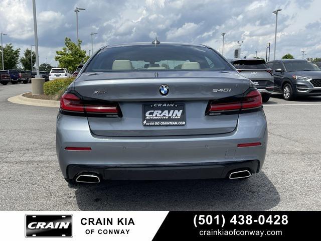 used 2022 BMW 540 car, priced at $44,407