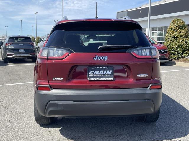 used 2021 Jeep Cherokee car, priced at $19,255