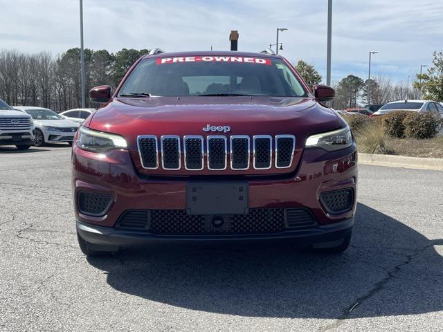 used 2021 Jeep Cherokee car, priced at $19,255