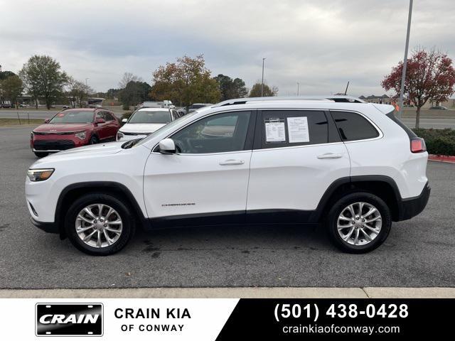 used 2019 Jeep Cherokee car, priced at $18,016