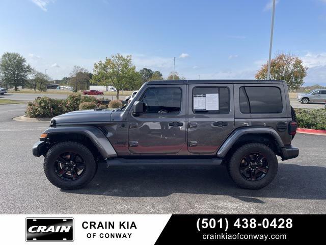 used 2021 Jeep Wrangler Unlimited car, priced at $31,769