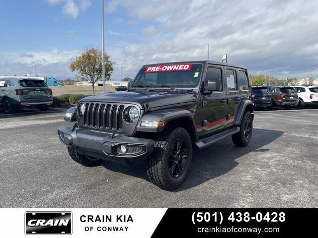 used 2021 Jeep Wrangler Unlimited car, priced at $31,769