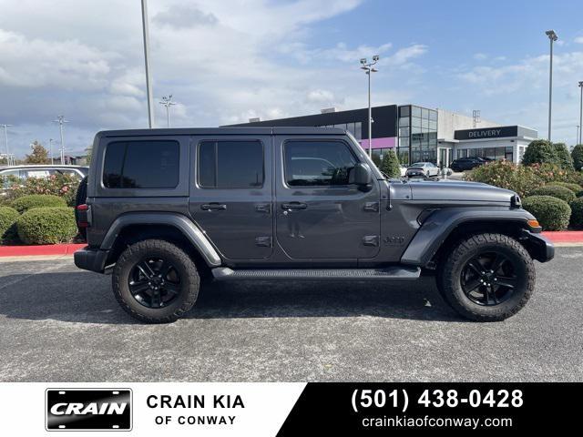 used 2021 Jeep Wrangler Unlimited car, priced at $31,769