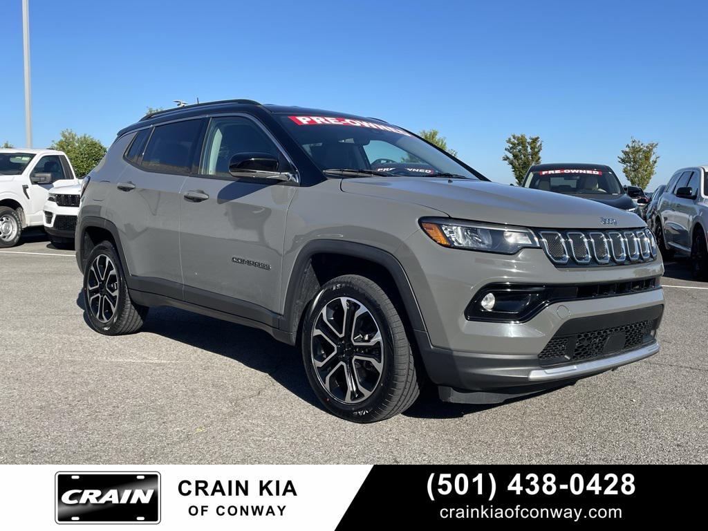 used 2022 Jeep Compass car, priced at $24,672