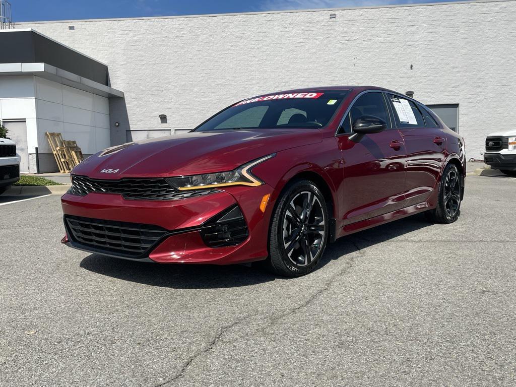 used 2022 Kia K5 car, priced at $23,894